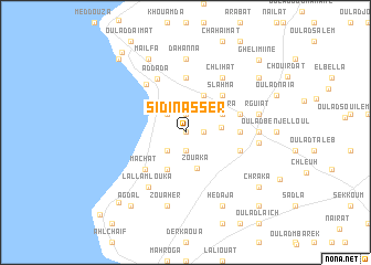 map of Sidi Nasser