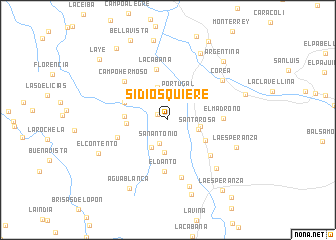 map of Si Dios Quiere