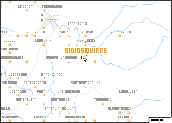 map of Si Dios Quiere