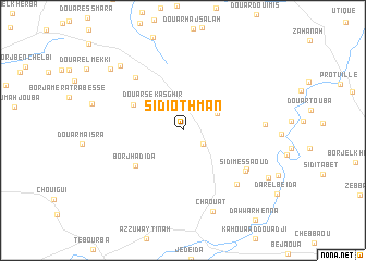 map of Sidi Othman