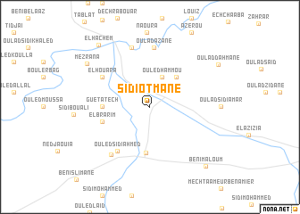 map of Sidi Otmane