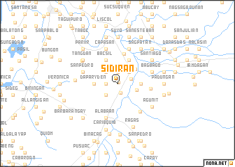 map of Sidiran