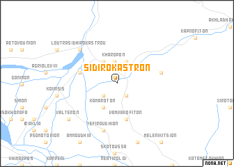 map of Sidirókastron