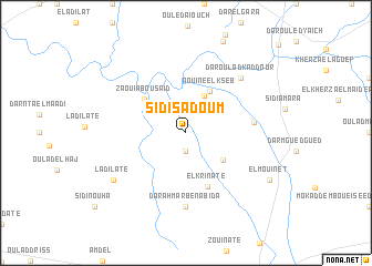 map of Sidi Sadoum