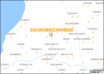 map of Sidi Saïd Bou Chembour