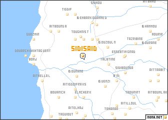 map of Sidi Saïd