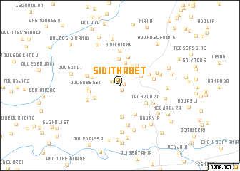 map of Sidi Thabet