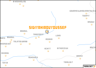 map of Sidi Yahia Ou Youssef