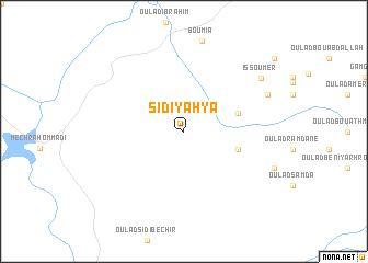 map of Sidi Yahya