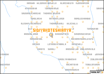 map of Sidiya Koteshianya