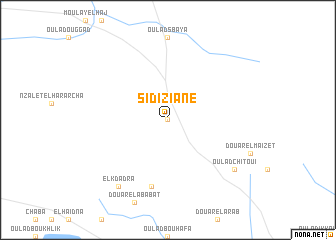 map of Sidi Ziane