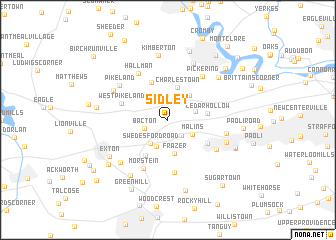 map of Sidley