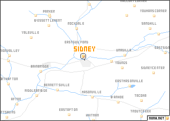 map of Sidney