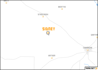 map of Sidney