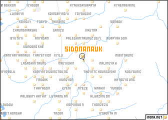 map of Sidon Anauk