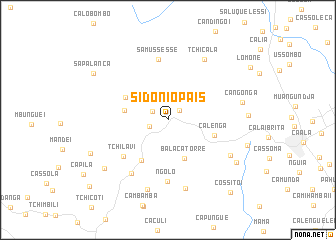 map of Sidónio Pais