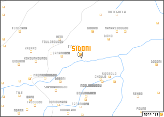 map of Sidoni