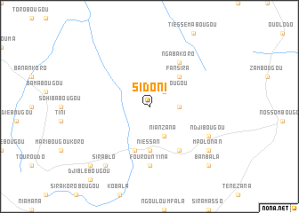 map of Sidoni