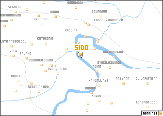 map of Sido