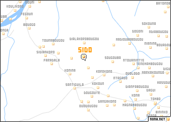 map of Sido