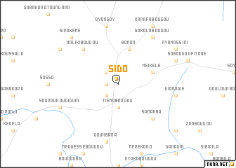 map of Sido