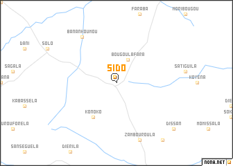 map of Sido