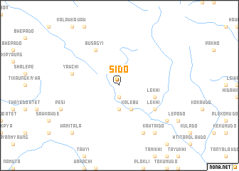 map of Sido