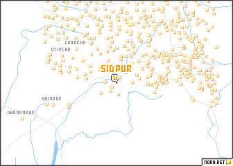 map of Sidpur