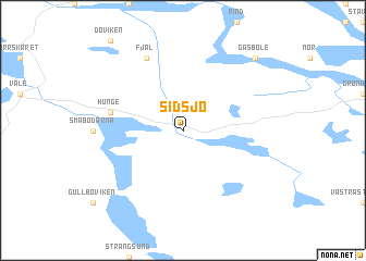 map of Sidsjö