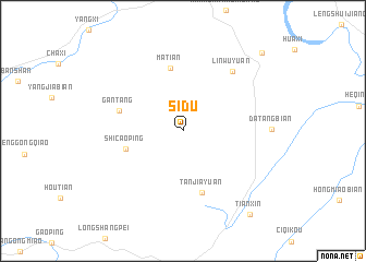 map of Sidu