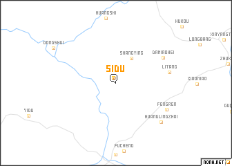 map of Sidu