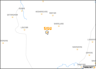 map of Sidu