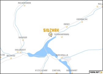 map of Sidzhak