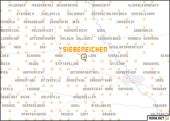 map of Siebeneichen