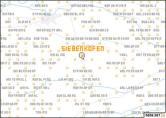 map of Siebenkofen