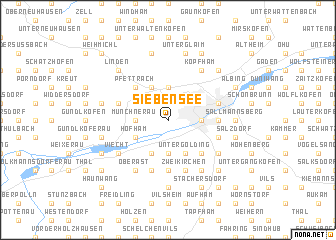 map of Siebensee