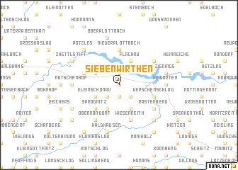 map of Siebenwirthen