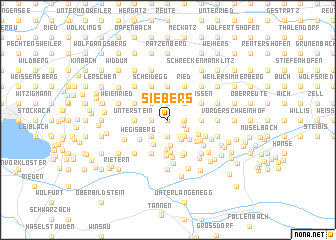 map of Siebers