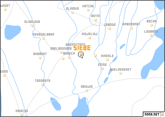 map of Siebe