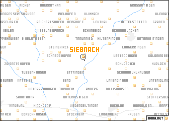 map of Siebnach