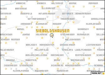 map of Sieboldshausen