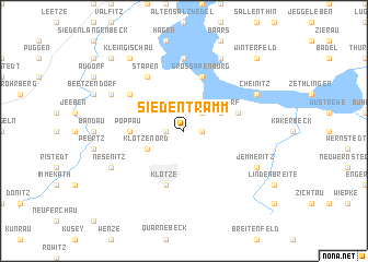 map of Siedentramm