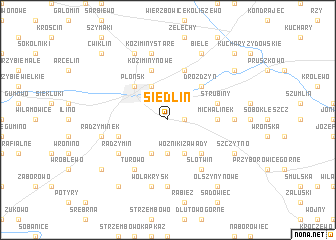 map of Siedlin