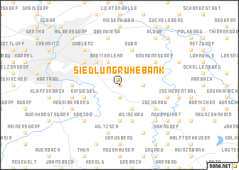 map of Siedlung Ruhebank