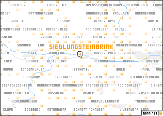 map of Siedlung Steinbrink