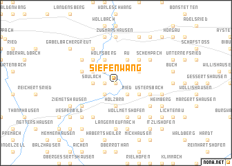 map of Siefenwang