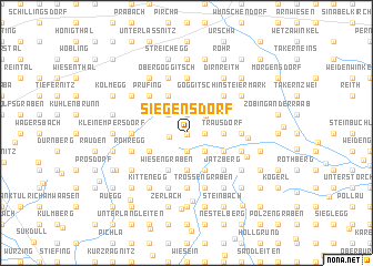 map of Siegensdorf