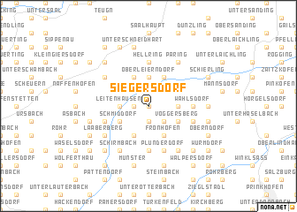 map of Siegersdorf