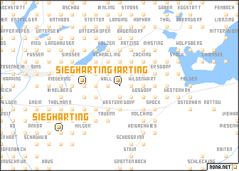 map of Siegharting