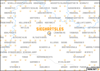 map of Sieghartsles